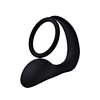 Waterproof Silicone Male Prostate Massager With Delay Ring